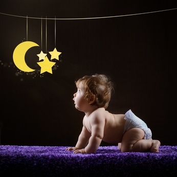Baby und Sterne